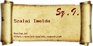 Szalai Imelda névjegykártya